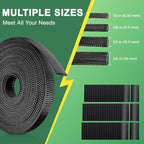 132 ft Expandable Braided Cable Sleeve Wire Loom PET Wiring Sleeving, Mesh Automotive Split Sheathing Wrap Management Heat Shrink for Audio and Other Home Device (1/2 in, 1/4 in, 3/8 in,3/4 in,Black)