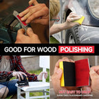 20 Pcs 3 x 4 Inch 800 Grit Sanding Sponge Set, Ultra Fine Sanding Sponges Pads, Soft Foam Hand Sander Block Wet Dry Sandpaper for Model Drywall Metal Wood Furniture Polishing