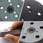 5 Inch Sander Replacement Pad 2 Pack, Competiable with Porter Cable 333 334 Random Orbit Sander, 5 Holes Hook and Loop Sanding Pad