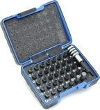 36 pc Impact Ready Screwdriver Bit Set Kit with One Quick Release Chuck