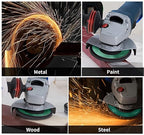 S SATC Flap Discs 120 Grit Grinding Wheel 4.5" x 7/8" Angle Grinder Sanding Disc Abrasive Grinding Disc Type 29（20 Pack）