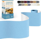 KING MOUNTAIN Canvas Repair Tape,Outdoor Gear Patch, 4×63 Inches,Waterproof,Self-Adhesive for Repairing Boat Covers,Sun Shades,Sofas,Tents,Lounge Chairs,Awnings (Blue)