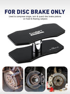 SMART JERRY - Brake Caliper Compression Tool, Caliper Piston Compressor Tool, Brake Caliper Tool, Brake Piston Compressor Tool, Universal Brake Pad Spreader for Car Brake Repair Installation