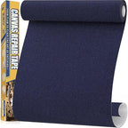 Canvas Repair Tape, 16 x 63 Inch Waterproof Heavy Duty Fabric Tape for Furniture, Self Adhesive Canvas Repair Patches for Boat Covers, Sofas, Tents, Louge Chairs, Canopy, Awning Navy Blue