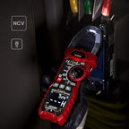 KAIWEETS HT208D Inrush Clamp Meter 1000A True RMS AC/DC Current Amp Meter, VFD, LOZ Mode, 6000 Counts, Measures Current Voltage Temperature Capacitance Resistance Diodes Continuity Duty-Cycle