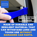 Auto Trim Removal Tool Set - 12pcs (No Scratch Plastic Pry Kit) - Auto Trim Car Tools, Easy Door Panel Removal Tool for Fastener, Clip, Molding, Dashboards, Interior Tools