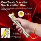 VFL Visual Fault Locator 100mw Fiber Optic Cable Troubleshoot Kit 2.5 mm Universal Connector, with 1pc FC to LC Adapter for Telecommunications & CATV Maintenance