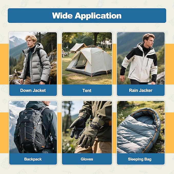 KING MOUNTAIN Self Adhesive Nylon Fabric Repair Tape, 4×63 Inches, Quick Down Jacket Repair Patch, Waterproof Outdoor Gear Patch Kit for Tent,Backpacks,Umbrella, Gloves, Sleeping Bag (Blue