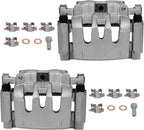 SCITOO 18B5077 18B5076 Rear Left & Right Disc Brake Calipers Assembly w/Bracket For Ford For F-250 Super Duty 2008-2012,For Ford For F-350 Super Duty 2008-2012