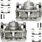 Torchbeam Front Brake Calipers Set for Nissan Rogue 2008-2013, Nissan Rogue Select 2014-2015, Suzuki Kizashi 2010-2013, Front Left and Front Right Calipers Replace # 19B3428+19B3429