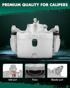 SCITOO 19B2662 Front Right Disc Brake Caliper Assembly w/Bracket For Honda For CR-V 2002-2004,For Honda For Element 2003-2011