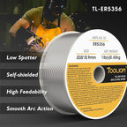 TOOLIOM ER5356 - .035" Welding Wire MIG Aluminum 0.9 mm Welding Wire - 1lb Spool