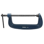 GROZ 8-Inch C-Clamp | Heavy Duty Ductile Cast Iron | 60,000 PSI | Built to Last | Black Oxide Finish | Hold and Secure Parts for Woodwork, Metalwork, Automotive Applications (35803)