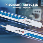 Dasqua 6 Inch/150mm Digital Caliper Electronic Industrial, Stainless Steel, with Large LCD Screen and Storage Case Auto Off Featured Measuring Tool, Resolution 0.0005"/0.01mm, Accuracy 0.001”/0.02mm