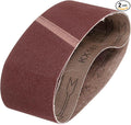 HARFINGTON 2-1/2 x 14 Inch Sanding Belts, 2 Pcs 150 Grit Aluminum Oxide Abrasive Belt Sander File Belt for Woodworking, Metal Polishing, Knife Sharpener
