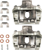 Torchbeam Rear Brake Calipers Set for Chevrolet Traverse 2009-2017, GMC Acadia 2007-2016, Buick Enclave 2008-2017, Cadillac XTS 2013-2019, Rear Left and Rear Right Calipers Replace # 18B5058+18B5059