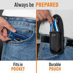 YOU ARE MY HERO Multitool 15-in-1 | Practical Gift for Dad Husband Grandpa Son, Engraved Multi Tool for EDC & Outdoors, Great Birthday Appreciation Gift from Daughter Son Wife, Unique Gadget for Men