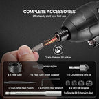 VEVOR Drill Bit Set, 246 Pieces Drill and Driver Bit Set, Screwdriver Bit Set Suitable for Wood Metal Cement Drilling and Screw Driving, Drill Bit Sets Combo Kit Assorted in Organized Carrying Case