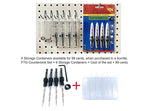 FTG USA Countersink Drill Bit Set 4 Pc #8 (11/64") Wood Bit, Tapered Bit, Stop Collar, Hex Wrench for Woodworking