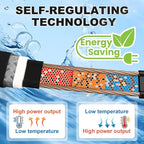 MAXKOSKO In Pipe Heat Cable for Drinking Water Supply, CSA Certified Self Regulating Heater Inside Water Pipes, Safe for Use with Metal and Non Metal Pipes, 20Ft 120V