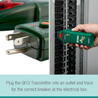 Extech CB10 Circuit Breaker Finder, Locates fuses/Breakers, Tests receptacles and GFCI Circuits