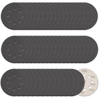 100 Pcs 5 Inch Sanding Discs Hook & Loop 8 Holes Wet Dry 80 Grit Sandpaper Silicon Carbide Sand Paper for Orbital Sander Automotive Wood Plastic Metal Polishing (100Pcs 80 Grit)