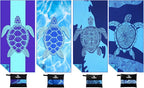 4 Pack Microfiber Lightweight Thin Beach Towel Sand Free Quick Dry Super Absorbent Large Towels for Swimming Pool Yoga Gym Travel Vacation Beach Accessories Essentials for Adults