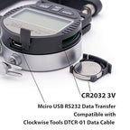 Digital Thickness Gauge, DTGR-0055 0-0.4 inch/10mm, 0.0005"/0.01mm Resolution