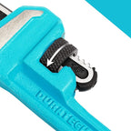 DURATECH 14-Inch Heavy Duty Pipe Wrench, Adjustable Plumbing Wrench, Malleable Cast Iron Handle, Exceed GGG standard