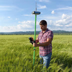 AdirPro 2 m Two-Piece GPS Rover Rod (Green)