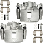 Torchbeam Front Brake Calipers Set for Chevrolet Cobalt 2005-2010, Saturn Ion 2003-2007, Pontiac G5 2007-2009, Front Left and Front Right Calipers Replace # 18B4880+18B4881