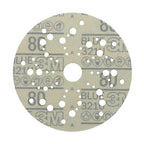 3M Hookit Blue Abrasive Discs 36157, Multi-Hole, 5 in, 80+ Grade, Pack of 50, Virtually Dust-Free, for Auto Sanding, Body Repair, Featheredging, Primer Sanding, Paint Preparation, E-Coat Sanding