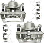 Torchbeam Front Brake Calipers Set for Honda Civic 2003-2011, Honda Fit 2007-2008, Acura RSX 2002-2006, Front Left and Front Right Calipers Replace # 19B2796+19B2797