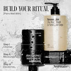Nécessaire The Body Wash Santal - Natural Body Wash for Women & Men, Therapeutic Shower Gel with Epsom Salt + Minerals. Gel Cleanse, 8.4 fl oz.