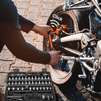 50PCS Inch Pound Torque Wrench Set, 1/4" Drive Bike Torque Wrench, 10-220 in.lb(1-24.7nm) Click Bicycle Torque Wrench 72-Tooth Ratchet with Bit Sockets, Adapters, for MTB, E-Bike, Motorcycle