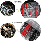 92PCS Magnetic Modular Wrench Organizers for Tool Drawers, Wrench Organizer with Metric&Sae Labels, Wrench Organizer for Tool Box, Magnetic Wrench Organizer, Best Gift for Father,Brother and Boyfriend