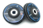 SIGNI 10-Pack Premium Zirconia Abrasive Flap disc for Angle Grinder Grinding Metal Steel (4.5 inch T29 80#)