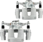 cciyu Rear Left & Right Brake Calipers Assembly w/Bracket 18B5501 18B5500 2015 2016 2017 For Ford For F-150