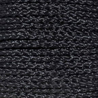 Hollow Braid Polypropylene Rope (1/2 Inch, 500 Feet, Black) - Barrier Rope - Trail Marking, Crowd Control, Golf Courses