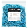 1000Pcs 16-14 AWG Blue Heat Shrink Butt Connectors, Marine Grade Insulated Splice Electrical Connectors, Waterproof Wire Connectors Terminals for Marine Crimp, Boat, Cable, Automotive