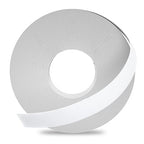GSCIT Club White Melamine Edge Banding, 1 inch x 250ft Edge Banding with Hot Melt Adhesive Preglued Cabinet Edge Banding Flexible White Veneer Edging for Plywood