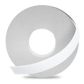 GSCIT Club White Edge Banding, 7/8 inch x 50ft Melamine Edge Banding with Hot Melt Adhesive Preglued Cabinet Edge Banding Flexible White Veneer