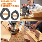 Flexible Router Edge Guide,Professional Router Templates for Woodworking Accessories,Flexible Curve Guide for Precise Thread Border, Curve and Arc Angle Positioning(Black 39INCH)