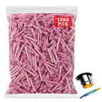 1000PCS Heat Shrink Wire Connectors 22-16 AWG, Waterproof Tinned Copper Purple Core Wire Connectors, Insulated Splice Terminals for Cable, Boat, Automotive, and Home Wiring (22-16 AWG)