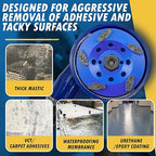 5" PCD Grinding Wheel for Epoxy, Glue, Mastic and Paint, 5 Crushed Chip PCD Segments, 7/8"-5/8" Non-Threaded Arbor
