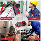 24 Pcs Multimeter Test Leads Set with Alligator Clips, Insulation Piercing Test Clip and Test Probes 1000V 10A CAT III for Fluke, KAIWEETS, INNOVA Multimeter, Voltmeter, Clamp Meter