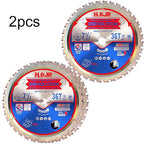 2-Pack 7-1/4" 36 Tooth 5/8" Arbor Demolition Circular Saw Blade Woodworking TA Series, Demolition/Framing, Special Anti-Heat Adhesion Coating on Cutting Head -TA, DEM 7-1/4"36T-TA