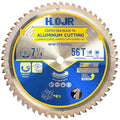 Aluminum Cutting Circular Saw Blade, Medium Aluminum,The Cutting Head uses a Special Anti-Heat Sticking Coating with high Finish and Long Life,NFM 7-1/4 inch 56-Tooth 5/8" -TA