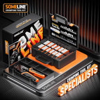 SOMELINE Crimp Tool Connector Kit, 30 Types, 32-20 AWG Crimper, JST-PH 2.0mm/XH 2.5mm/Du Pont 2.54mm Connector kit, Crimping Pliers for JST, Du pont, KF2510, Molex, TE Series