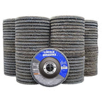 100 Pack Flap Discs, 40 Grit 4.5" x 7/8" Sanding Wheels for Angle Grinder